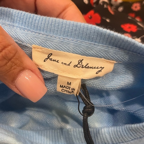 Jane and Delancey Blue Tie-Dye Sleeveless Tank Dress - Size M - Picture 4 of 4